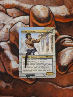 Magic the Gathering Daxos of Meletis Hand Painted Unique Custom MTG Alter - Image 1