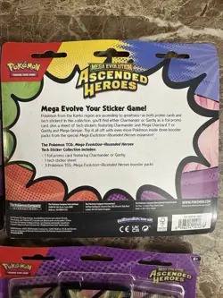 Pokemon Ascended Heroes 3-Pack Blister Bundle Lot New Sealed - Image 5