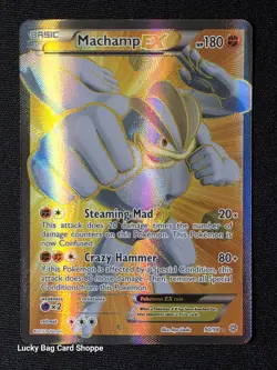 Machamp EX 90/98 Full Art - XY - Ancient Origins Pokemon TCG NM - Image 1