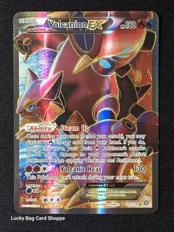 Volcanion EX 107/114 (Full Art) - XY - Steam Siege Pokemon TCG LP - Image 1
