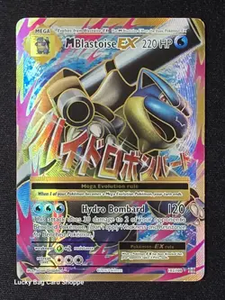 M Blastoise EX 102/108 (Full Art) - XY - Evolutions Pokemon TCG HP - Image 1