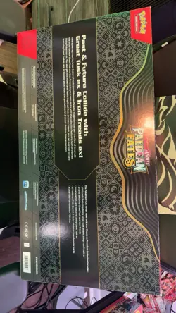 SEALED Pokemon Paldean Fates Great Tusk ex & Iron Treads ex Premium Collection - Image 2