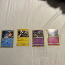 Pokemon Sun & Moon Lost Thunder - SM149 150 151 152 Prerelease Promo Card NM lot - Image 1