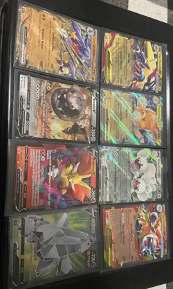 Pokemon TCG Card Lot Ho-Oh GX Greninja EX Maushold EX Mega Blastoise EX Eternat. - Image 2