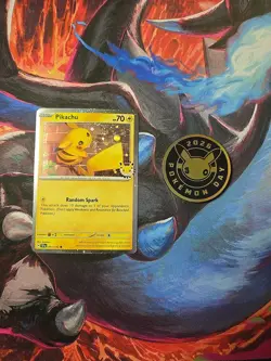 Pikachu (Pokemon Day 2026) Stamped 051/162 with Coin - Image 1