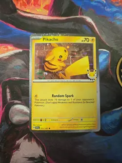Pikachu (Pokemon Day 2026) Stamped 051/162 with Coin - Image 2