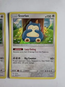 Pokemon Tcg Snorlax 158/214 2 Copies Holo Unplayed Buy List Rare Must Have - Image 3