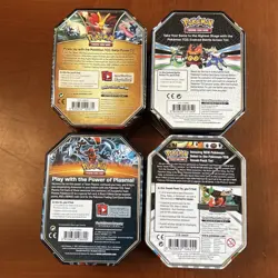 (4) Pokemon TCG EMPTY TIN Lot - 2011-2014 - Great Condition - Image 2