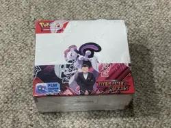 Pokemon Destined Rivals Booster Box Sealed with Acrylic Case - Image 2