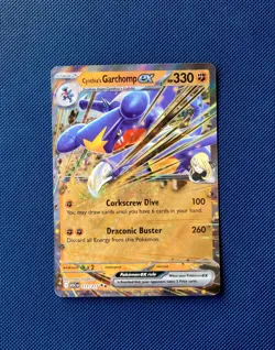 Pokemon TCG Cynthia's Garchomp EX Ascended Heroes 111/217 NM - Pack Fresh - Image 1