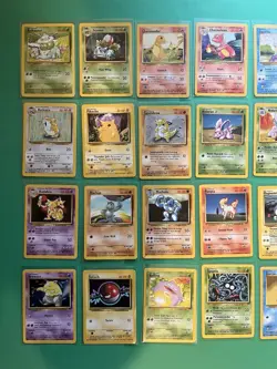 Pokemon Base Set Unlimited Lot - All Uncommon/Common #23-69/102 *EXCELLENT* LP - Image 5