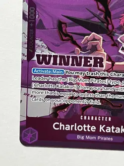 Charlotte Katakuri Winner OP08-062 Winner Pack 2025 Vol. 3 MINT - Image 4