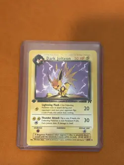 Eevee, Dark Flareon, Dark Jolteon, Dark Vaporeon - Team Rocket 1st Edition NM - Image 4