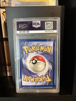 Pokemon 2000 Team Rocket Dark Vaporeon 1st Edition PSA 8 - Image 3