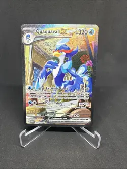 Quaquaval ex 260/193 SV02 Paldea Evolved Special Illustration Rare Holo Pokemon - Image 1