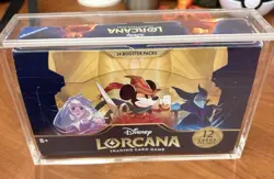 Disney Lorcana The First Chapter Booster Box Sealed 1st Print 1st Wave 2023 CM1 - Image 1