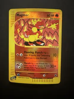 Magmar - Reverse Holo - 86/165 Expedition Base Set - Pokemon TCG Moderately Play - Image 1