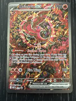 Pokemon Oricorio ex 024 Me: Mega Evolution Promo Holo Basic EX Card - Image 1