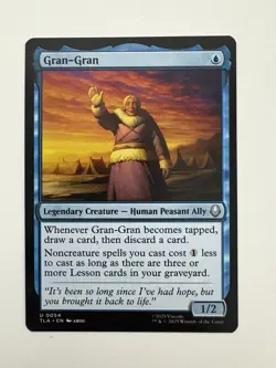 Gran-Gran MTG Magic the Gathering Card NM Near Mint TLA - Image 1