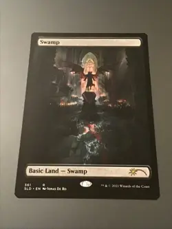 MTG Secret Lair Dracula Lands #361 Full Art Swamp - Image 1