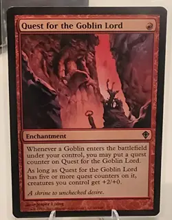 MtG Quest for the Goblin Lord Worldwake Regular NM - Image 1