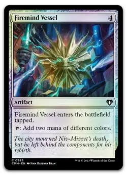 Firemind Vessel #383 (Foil) (NM) Commander Masters CMM Magic MTG - Image 1