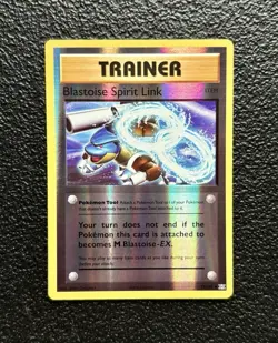 Pokemon TCG - Blastoise Spirit Link 73/108 - Reverse Holo Rare - XY Evolutions - Image 1