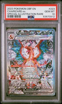Charizard EX PSA 10 - 223/197 - Special Illustration Rare - Pokemon TCG - Image 1
