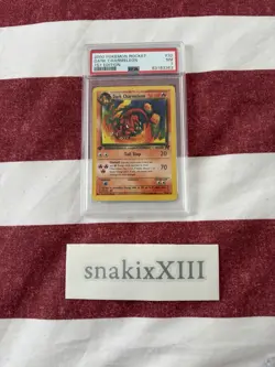2000 POKEMON - Team ROCKET 1st Edition - Dark Charmeleon #32 PSA 7 - Image 1