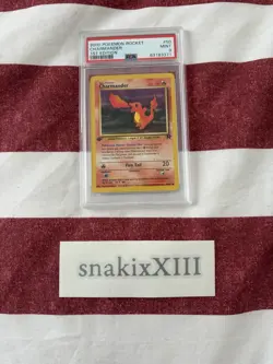 2000 POKEMON - Team ROCKET 1st Edition - Charmander #50 PSA 9 - Image 1