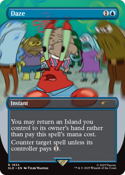 MTG Secret Lair x SpongeBob SquarePants: Internet Sensation NON-FOIL EDITION - Image 4