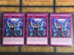 Yugioh Infinite Impermanence L5DD-ENY31 L5DD-ENA24 Common 1st Ed Playset x3! NM - Image 1