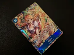 One Piece, Nami OP11-054 - Alt Art -Foil Super Rare. A Fist of Divine Speed - Image 2