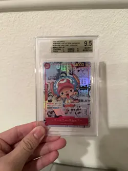BGS 9.5 2024 One Piece Japanese Tony Tony Chopper Manga Alternate Art #EB01-006 - Image 1
