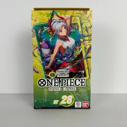 One Piece Green Yellow Starter Deck 28 Yamato ST-28 OP-11 Booster Included New - Image 1