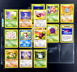 1999 Pokemon 1ST EDITION Jungle Set NEAR COMPLETE Non Holo COMMON Cards Lot NM - Image 1