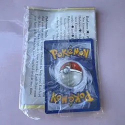 Vintage Pokemon Marill Neo Genesis Expansion Promo Regular Sealed Bag - Image 1
