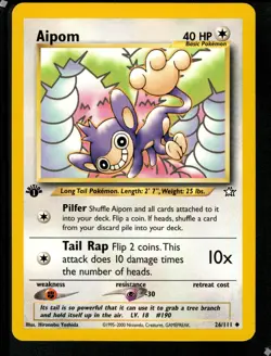 Pokemon Neo Genesis, 1st Edition Uncommon/Common - Pick your cards - Image 3