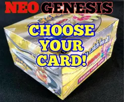 Pokemon 2000 Neo Genesis 1ST EDITION & UNLIMITED NM/M - CHOOSE YOUR CARDS! - Image 1