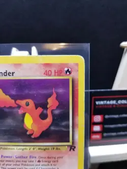 Pokemon TCG Charmander Team Rocket 1st Edition Common 50/82 (LP) - Image 4
