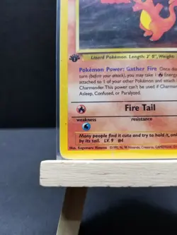 Pokemon TCG Charmander Team Rocket 1st Edition Common 50/82 (LP) - Image 5