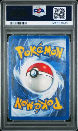 HUGE SWIRL PSA 1 2000 Pokemon Gym Heroes Sabrina's Gengar 14/132 Holo Foil Rare - Image 2