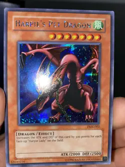 Yugioh Harpie's Pet Dragon FMR-002 Prismatic Secret Rare LP - Image 2