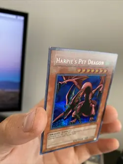 Yugioh Harpie's Pet Dragon FMR-002 Prismatic Secret Rare LP - Image 3