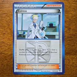 Colress 118/135 - Plasma Storm Uncommon Supporter 2012 - Pokemon TCG Card LP - Image 1