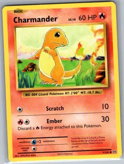 Charmander 9/108 Non Holo XY - Evolutions - Pokemon Card - NM - Image 1