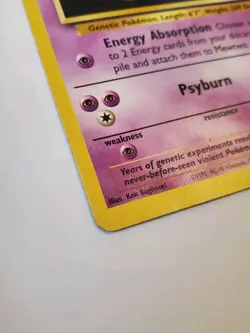 Mewtwo - 3 - Pokemon Wizards Black Star Promo Card WB DMG - Image 3