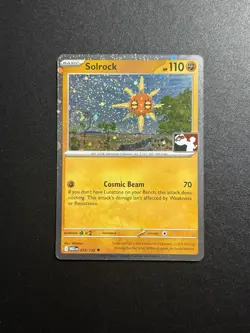 Solrock Mint M+ With A Swirl Prize Play Pack Stamped 2025 Pokemon Card #75 - Image 1