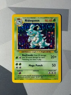 Pokemon Cards Nidoqueen 7/64 Jungle Holo Rare - Image 1