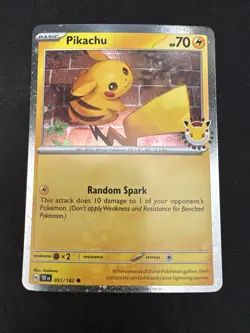 Pokemon TCG: Pikachu 51 Pokemon Day 2026 Collection Card NM - Image 1